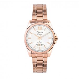 Alexandre Christie AC 8473 Rosegold White Lady LDBRGSL